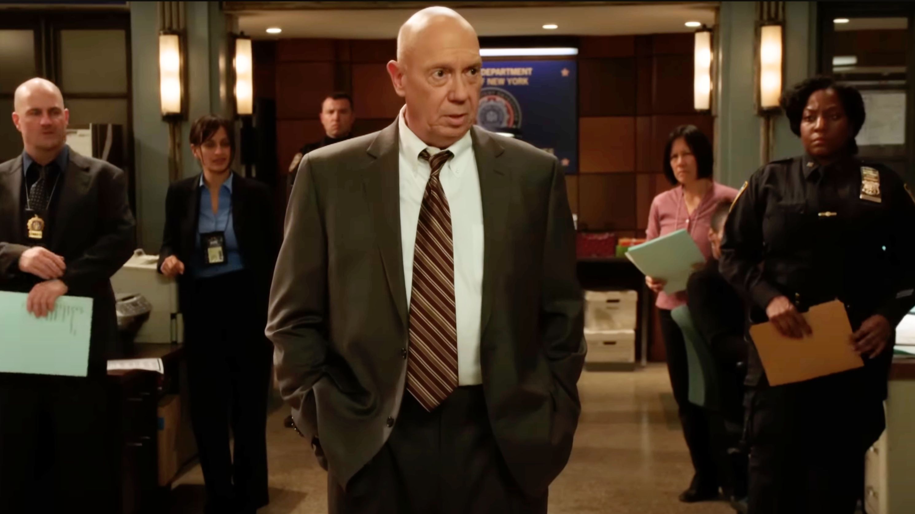 Captain Donald Cragen in Law &amp; Order: SVU (Image via YouTube/Law &amp; Order)