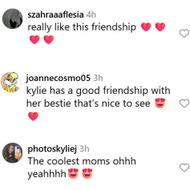 Fans react to Kylie and Hailey's IG reel. (Image via Instagram/@kyliejenner)