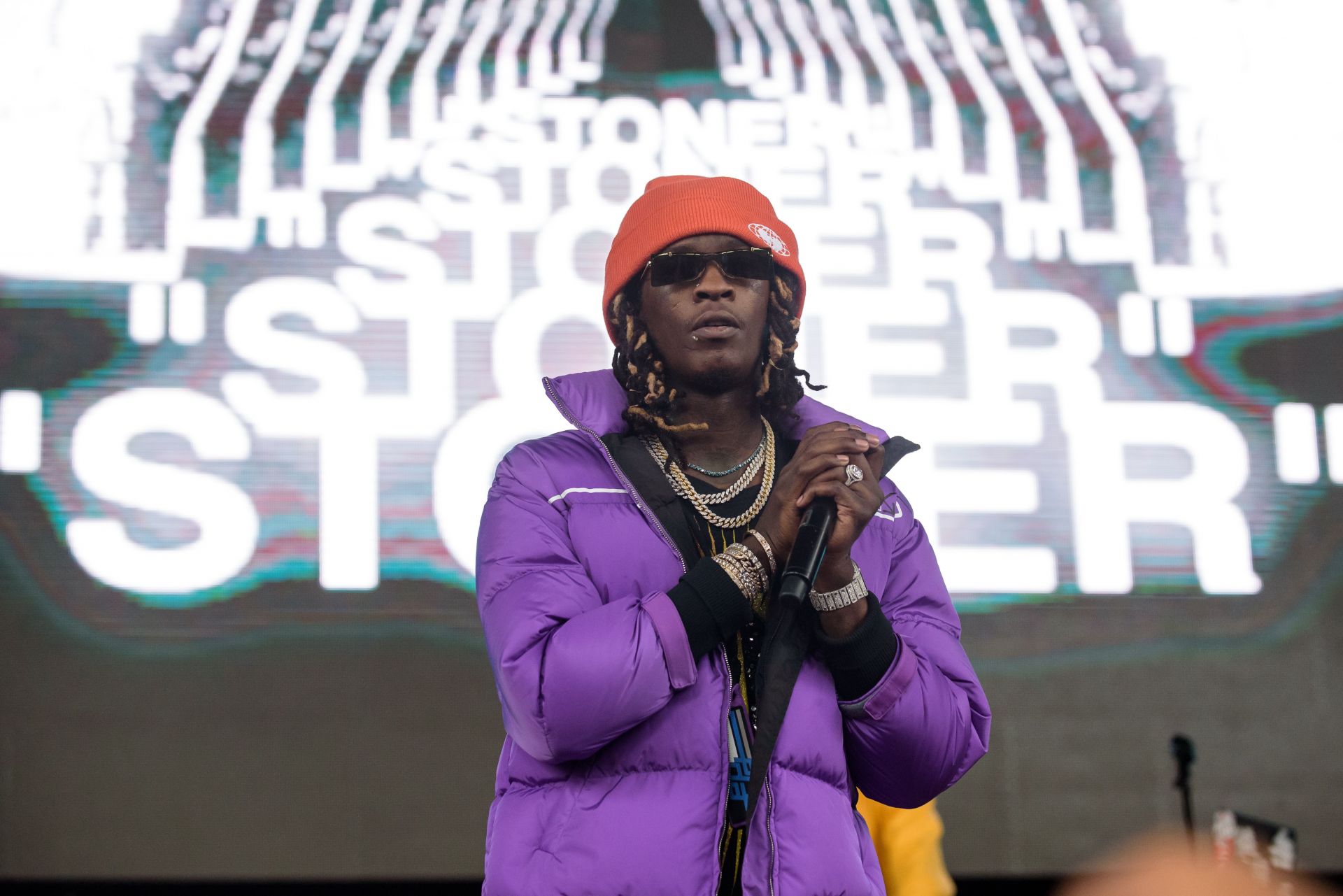 Young Thug Performs at the 2018 Trillectro Festival in Columbia, MD - Source: Getty
