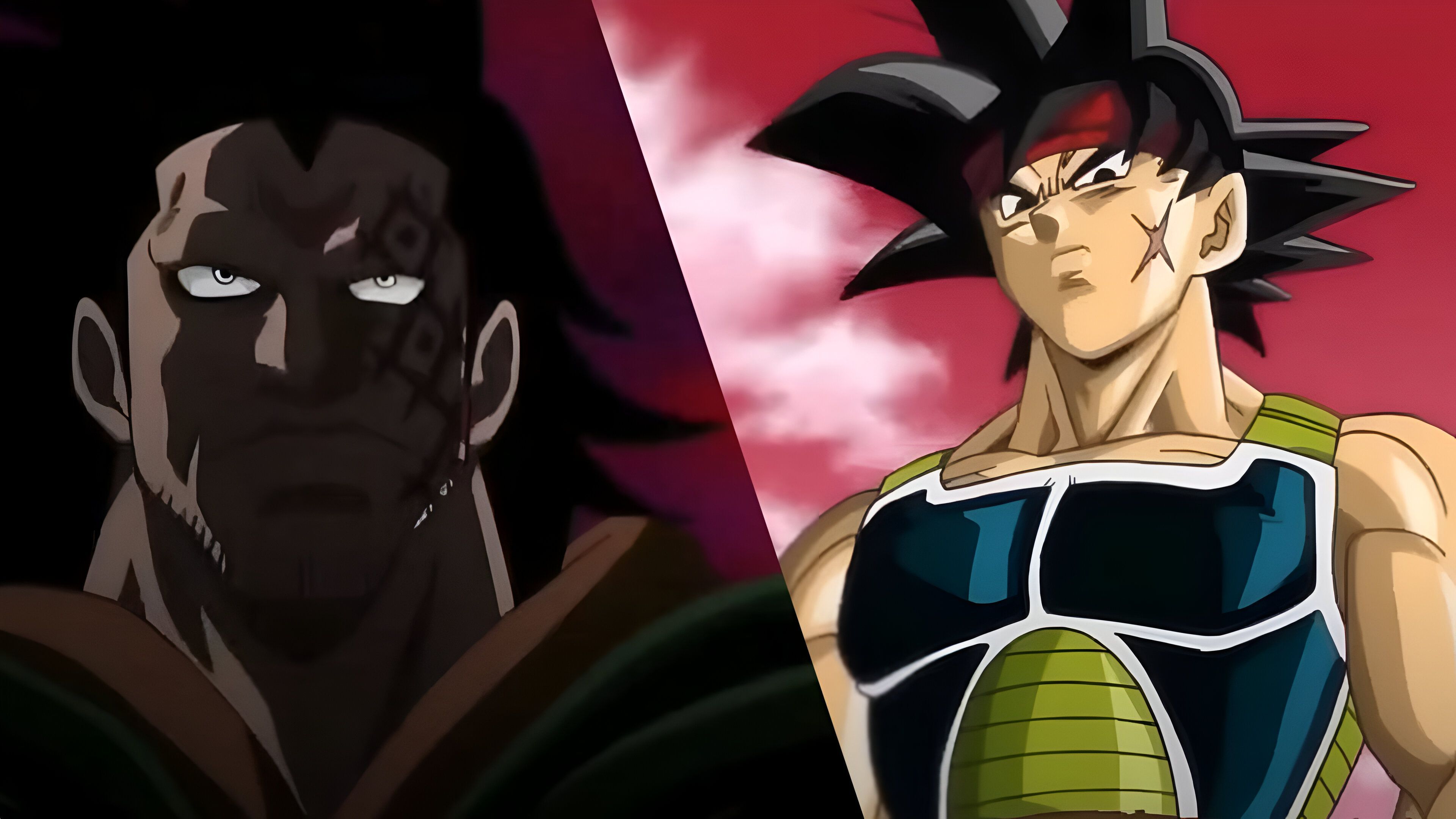 Similarities between Monkey D. Dragon and Bardock 
