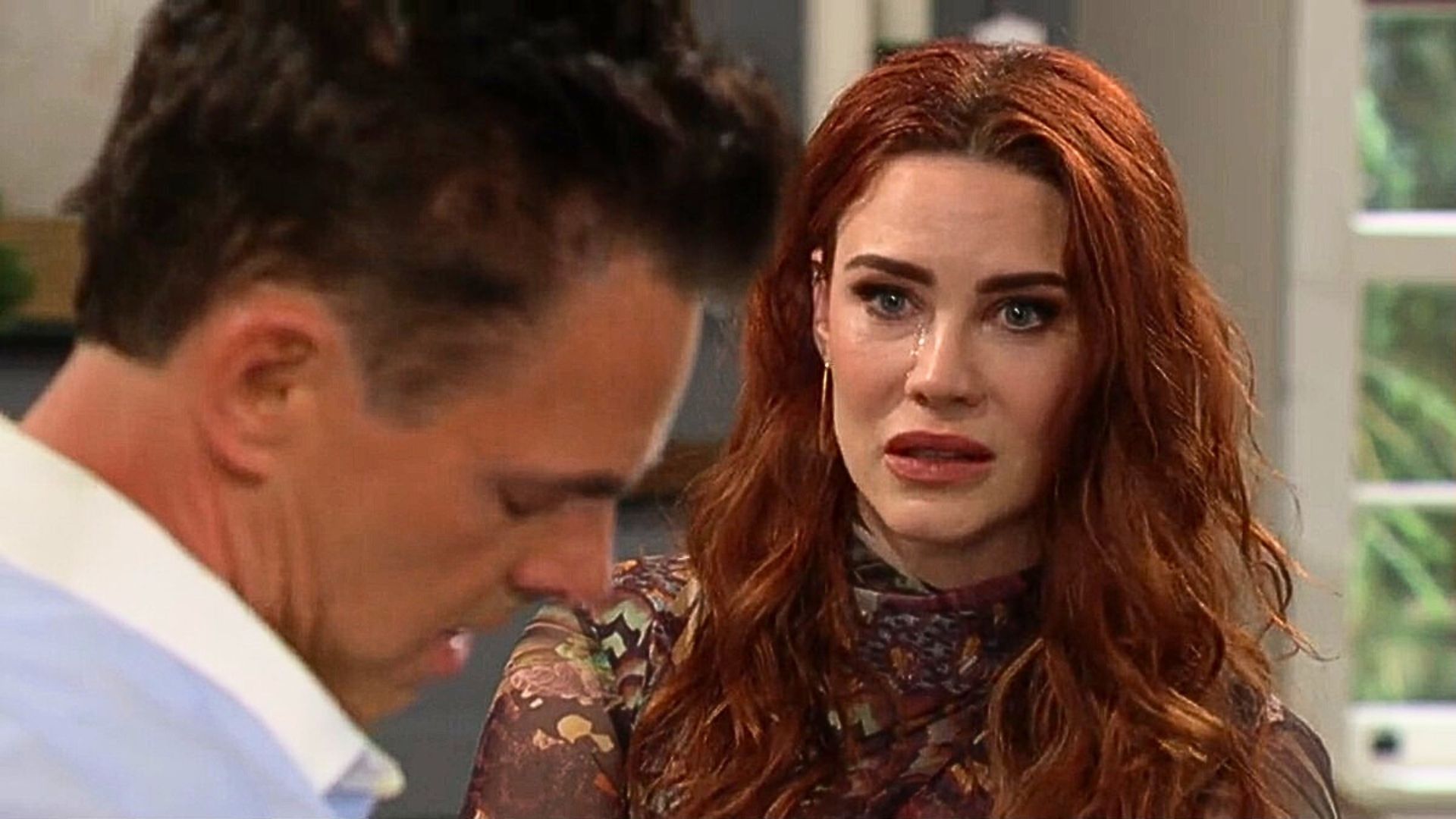 Sally is worried about Billy on The Young and the Restless | Image: CBS