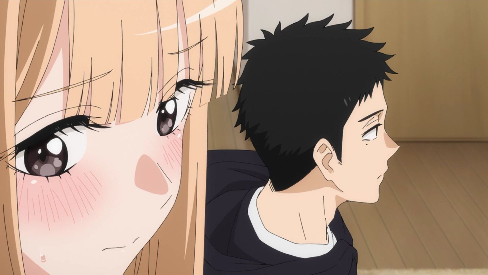 Marin misunderstood Gojo&#039;s words, as seen in the anime (Image credit: Cloverworks)