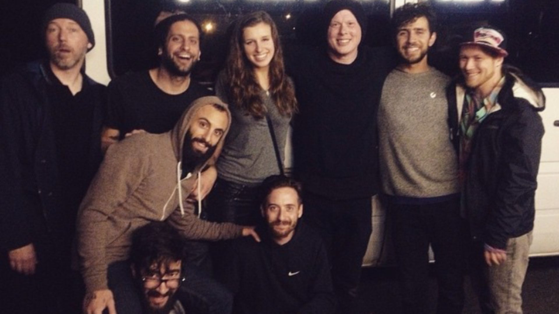 Kind of Like Spitting members in Seattle at the end of their tour in May 2015. (Image via Instagram)