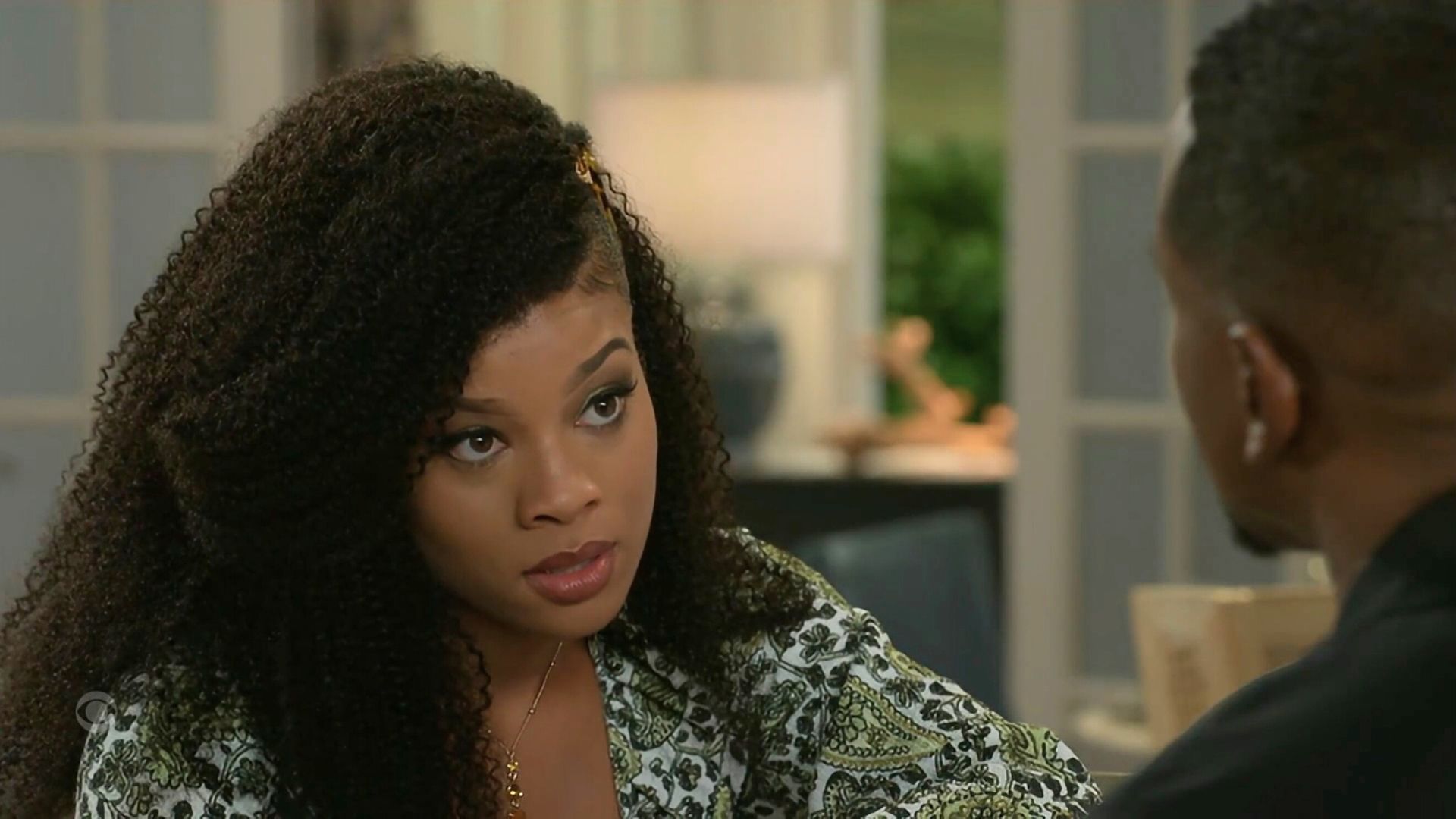 Beyond the Gates: Eva talks with her father, Ted | Image: CBS