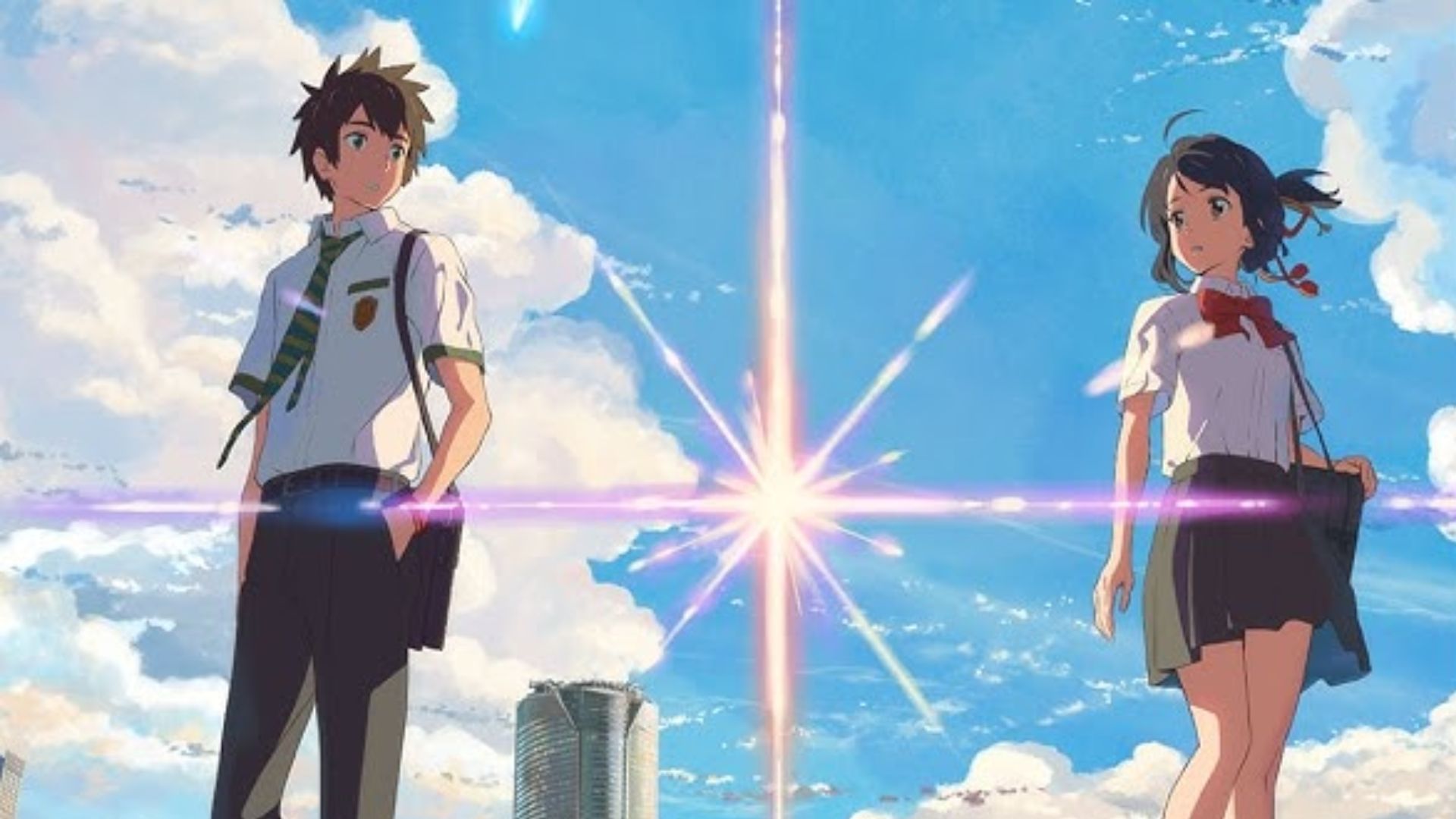 Taki and Mitsuha (Image Credits: CoMix Wave Films)