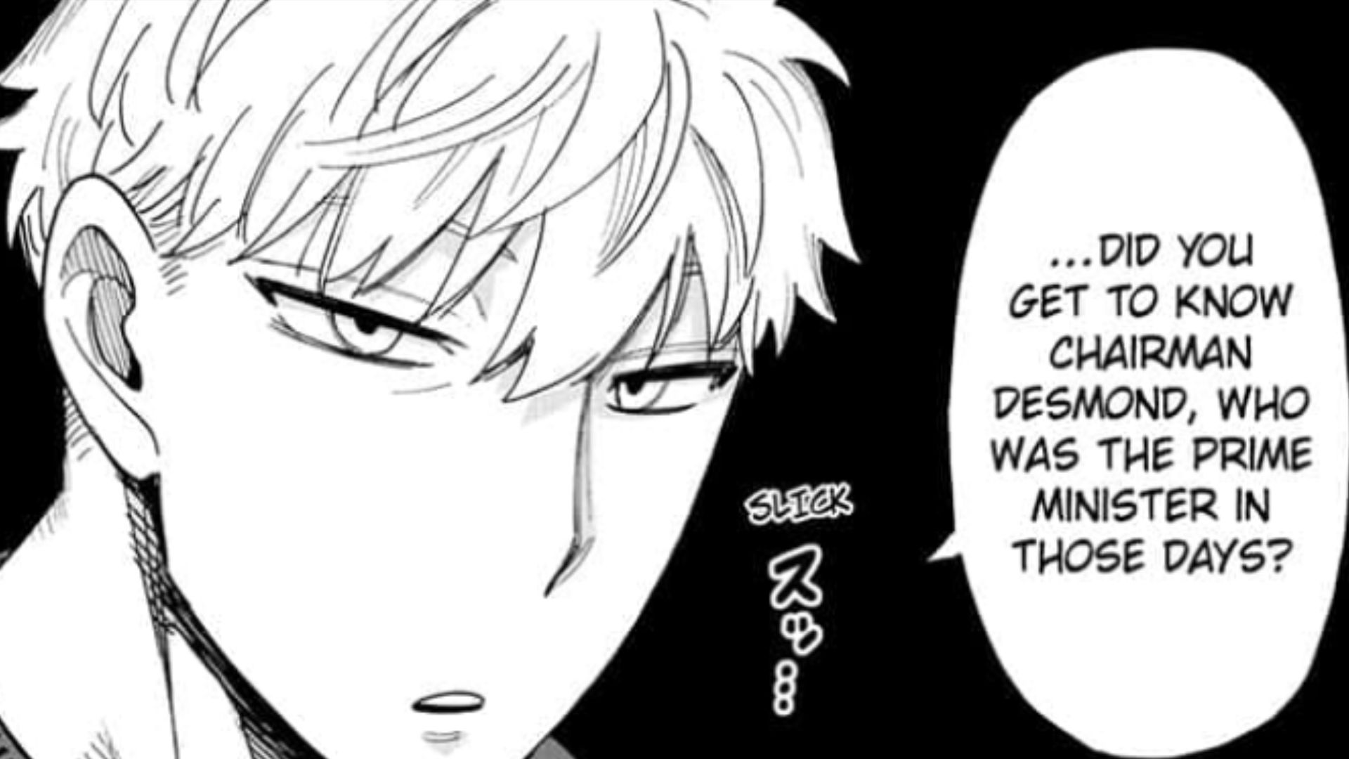 Loid as seen in Spy x Family manga (Image credit: Shueisha)