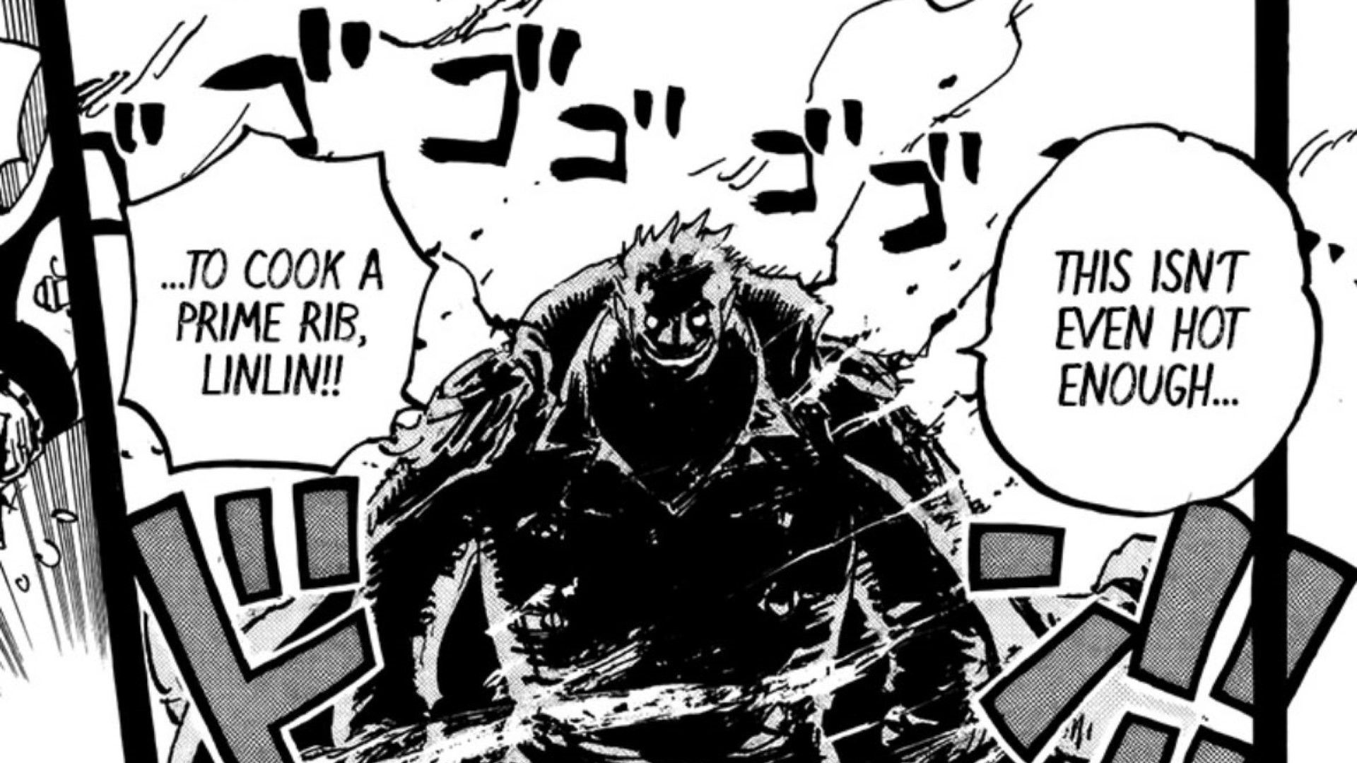Garp being cool (Image Credit: Shueisha)