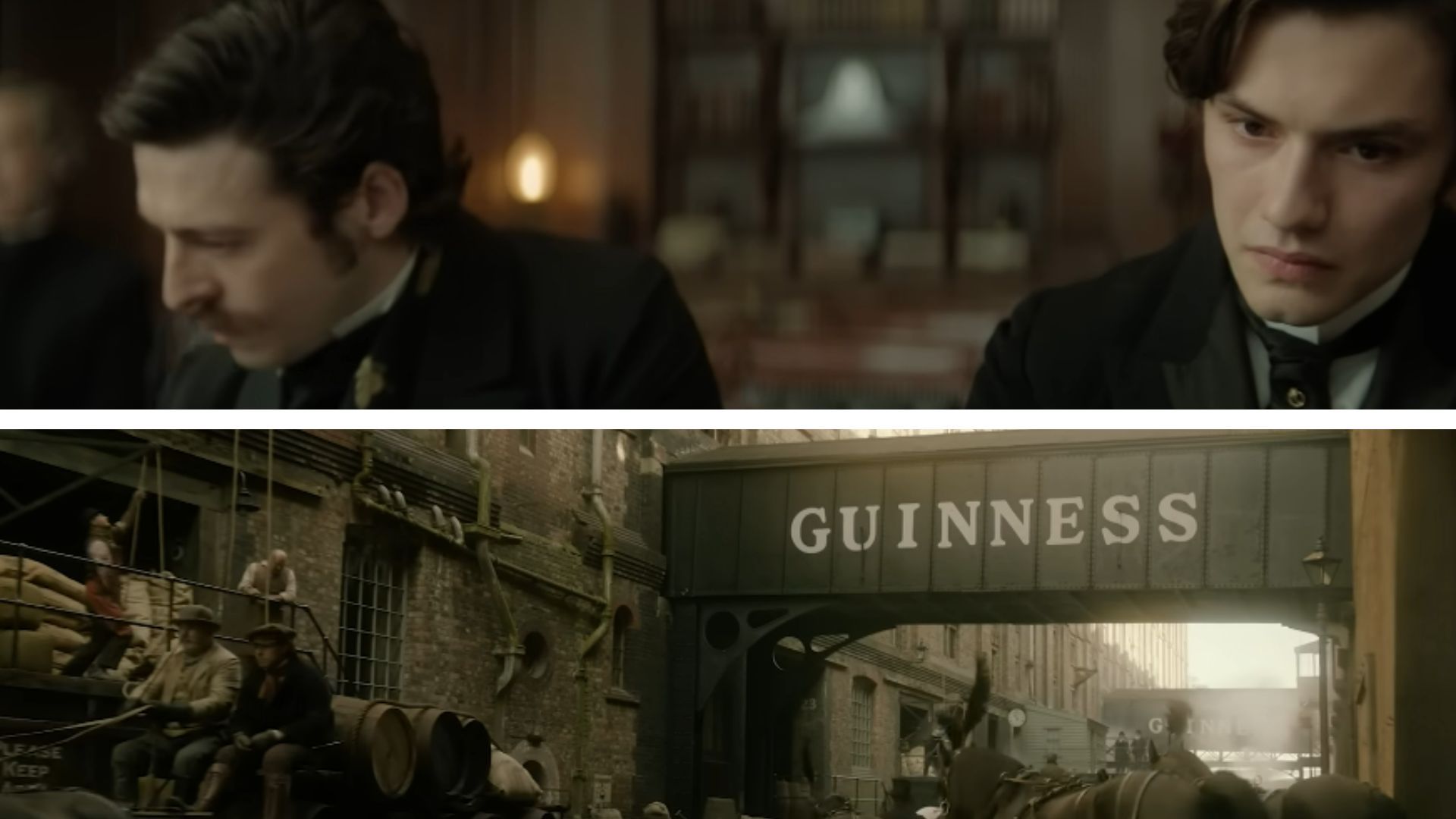 Stills from House of Guinness | Official Trailer | (Image Via: Netflix, YouTube)