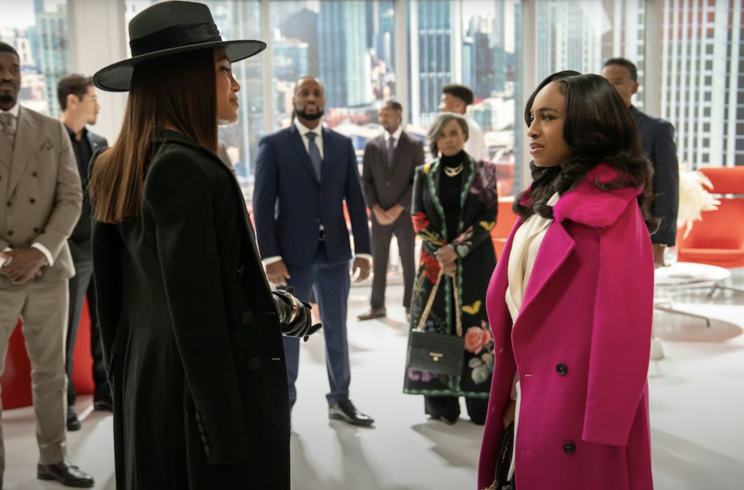 What happened to Sylvie and Rain at the end of Beauty in Black Season 2 Part 1? (Image Via Netflix)