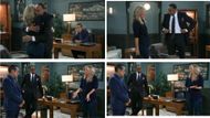 Carly explains to Sonny and Brick why she confessed her threat to kill Drew to Anna on General Hospital | Image: ABC