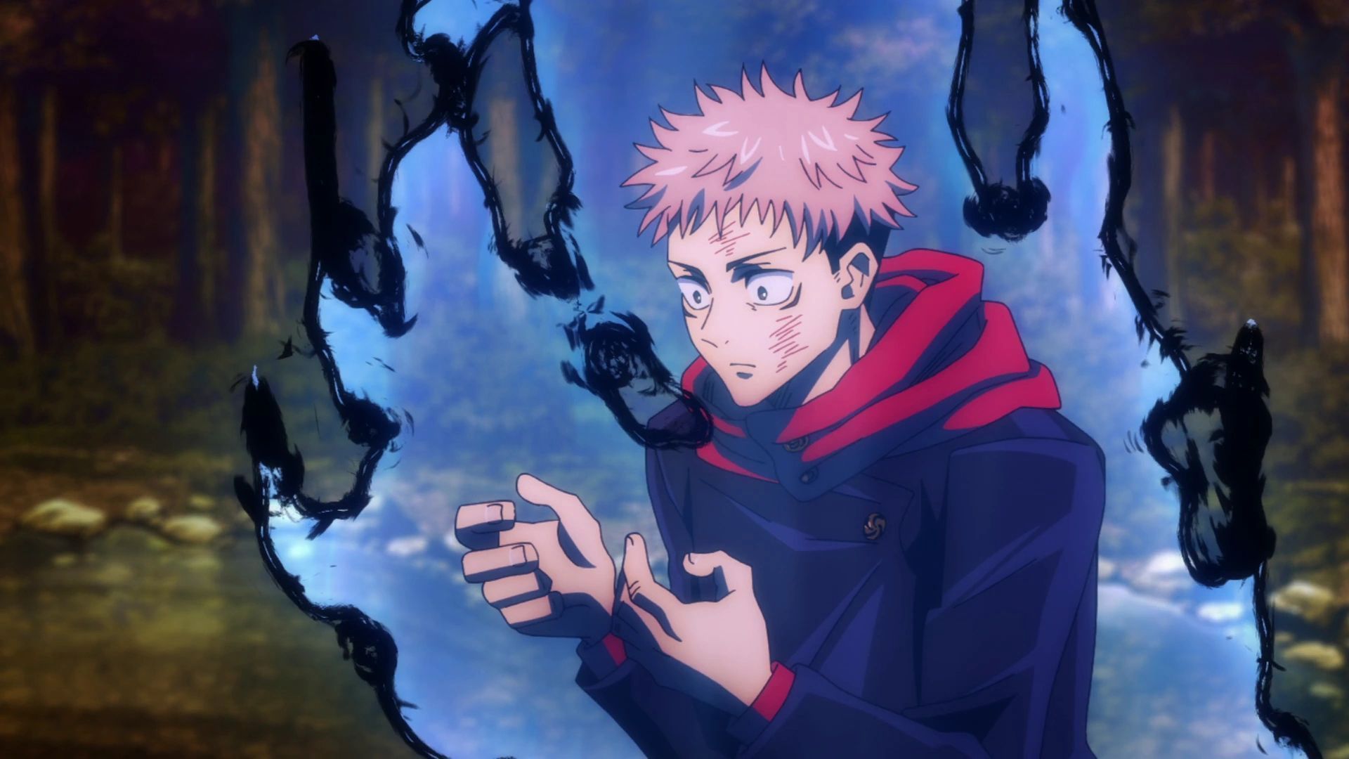 Cursed energy as seen in JJK (Image credit: MAPPA Studio)