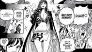 Shakuyaku, the first mate of the Kuja Pirates from One Piece (Image Source: VIZ)