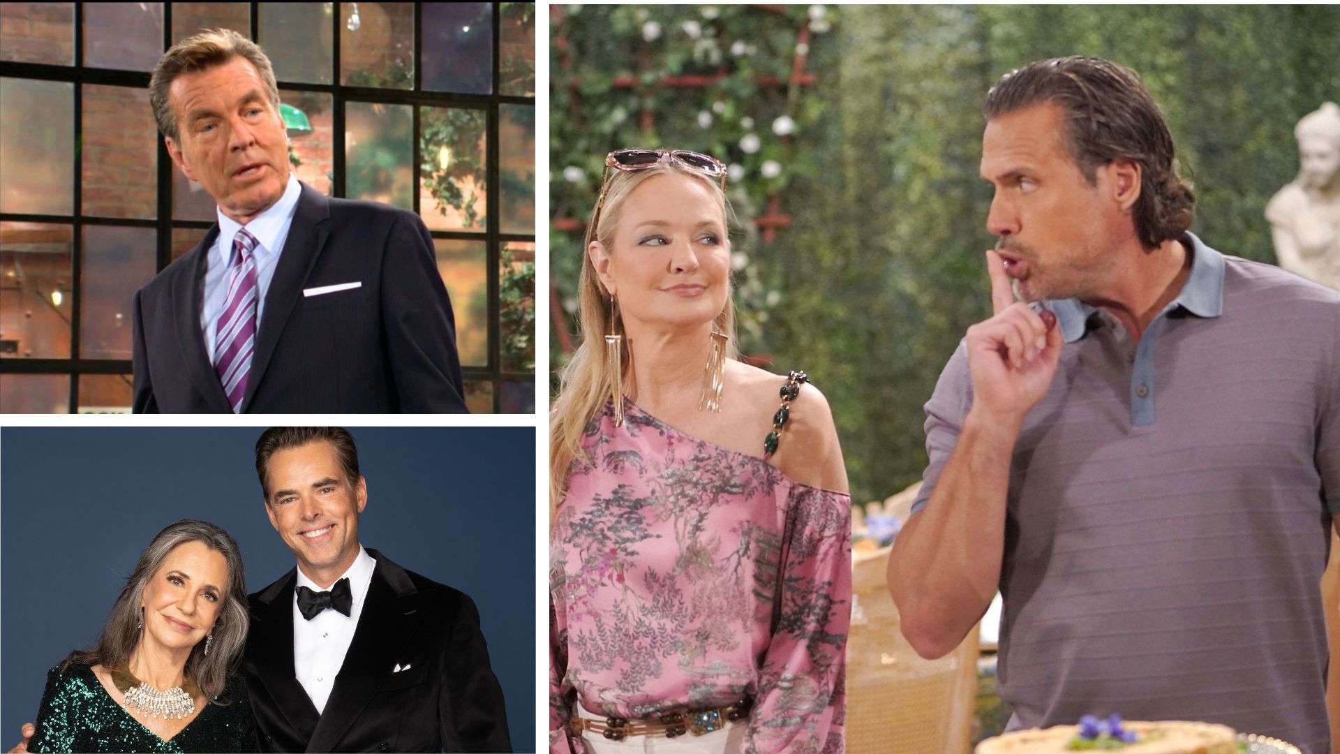 This fall on The Young and the Restless, Jill (Jess Walton) returns, Jack (Peter Bergman) faces the Abbott/Newman feud, and Sharon (Sharon Case) and Nick (Joshua Morrow) find adventure | Image: JPI, CBS