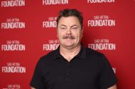 Nick Offerman played the role of Ron Swanson in the show (Image via Getty)
