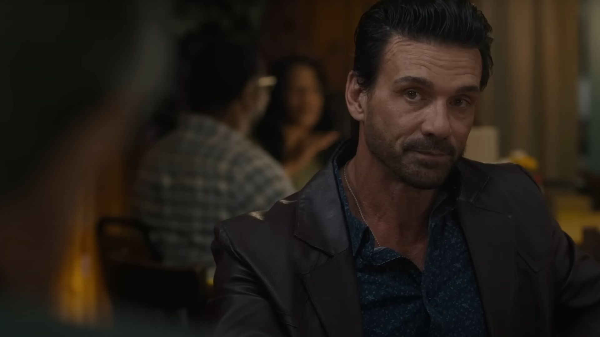 Tulsa King star Frank Grillo makes his feelings known about working with Sylvester Stallone (Image via YouTube/ Tulsa King Official)