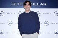 Lee Jin-Wook in a photocall for Peter Millar pop-up store opening in Seoul | Image via: Getty