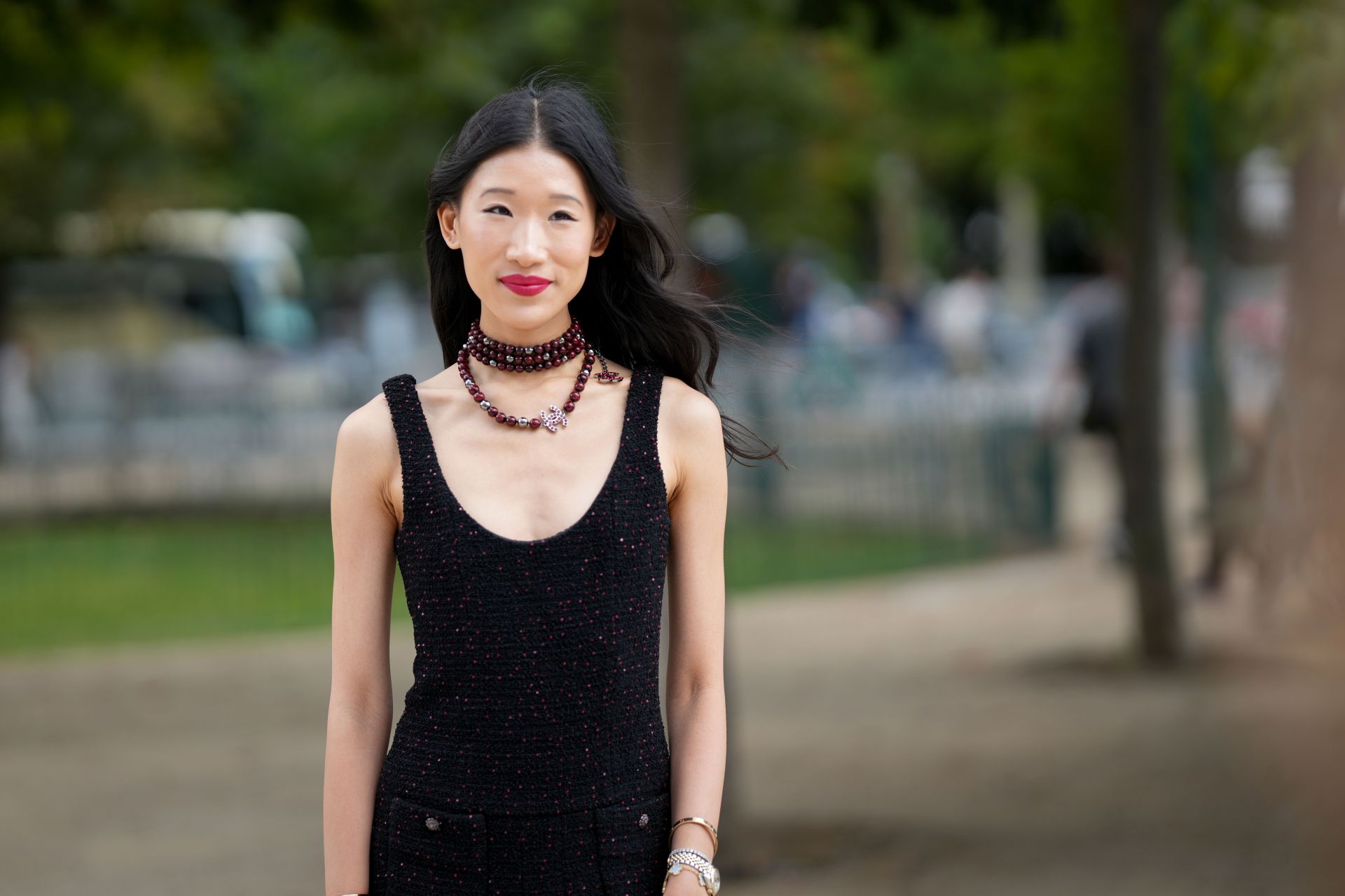 Street Style - Paris Fashion Week - Haute Couture Fall/Winter 2025/2026 - Day Two - Source: Getty