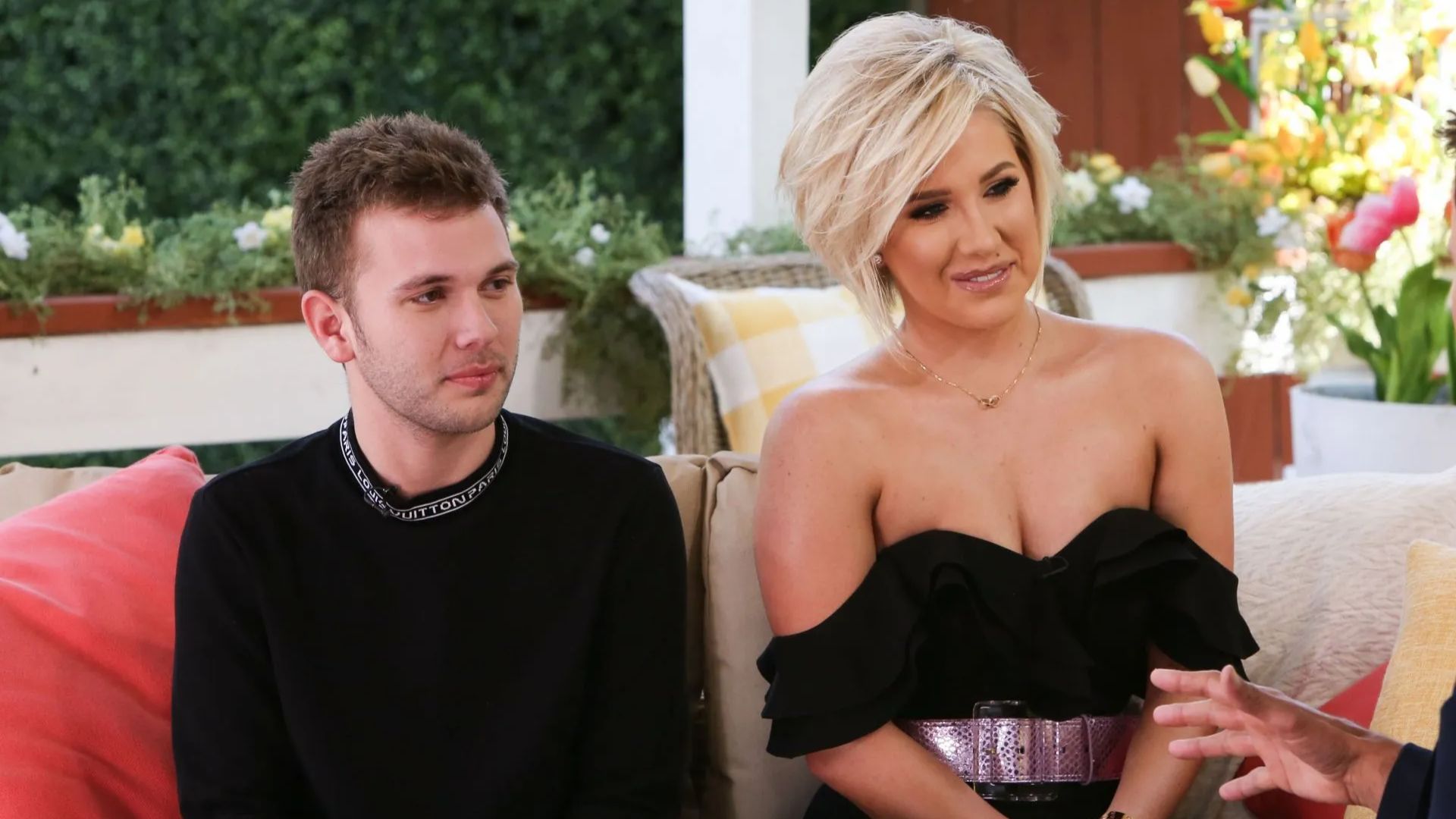 Chase and Savannah Chrisley (Getty via Soap Central CMS - Resized on Canva)