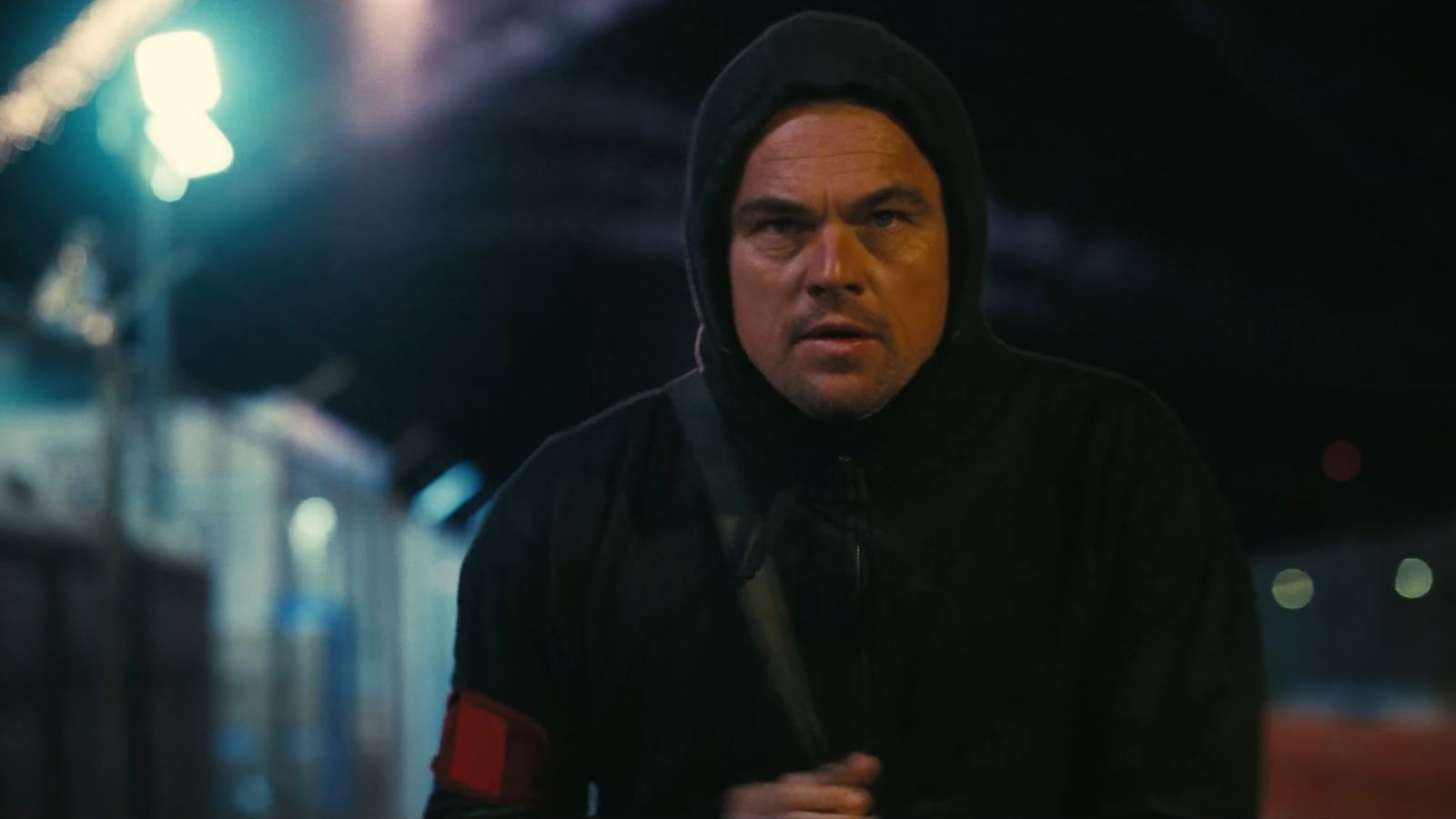 Still from One Battle after Another (Image via YouTube @/Warner Bros.)