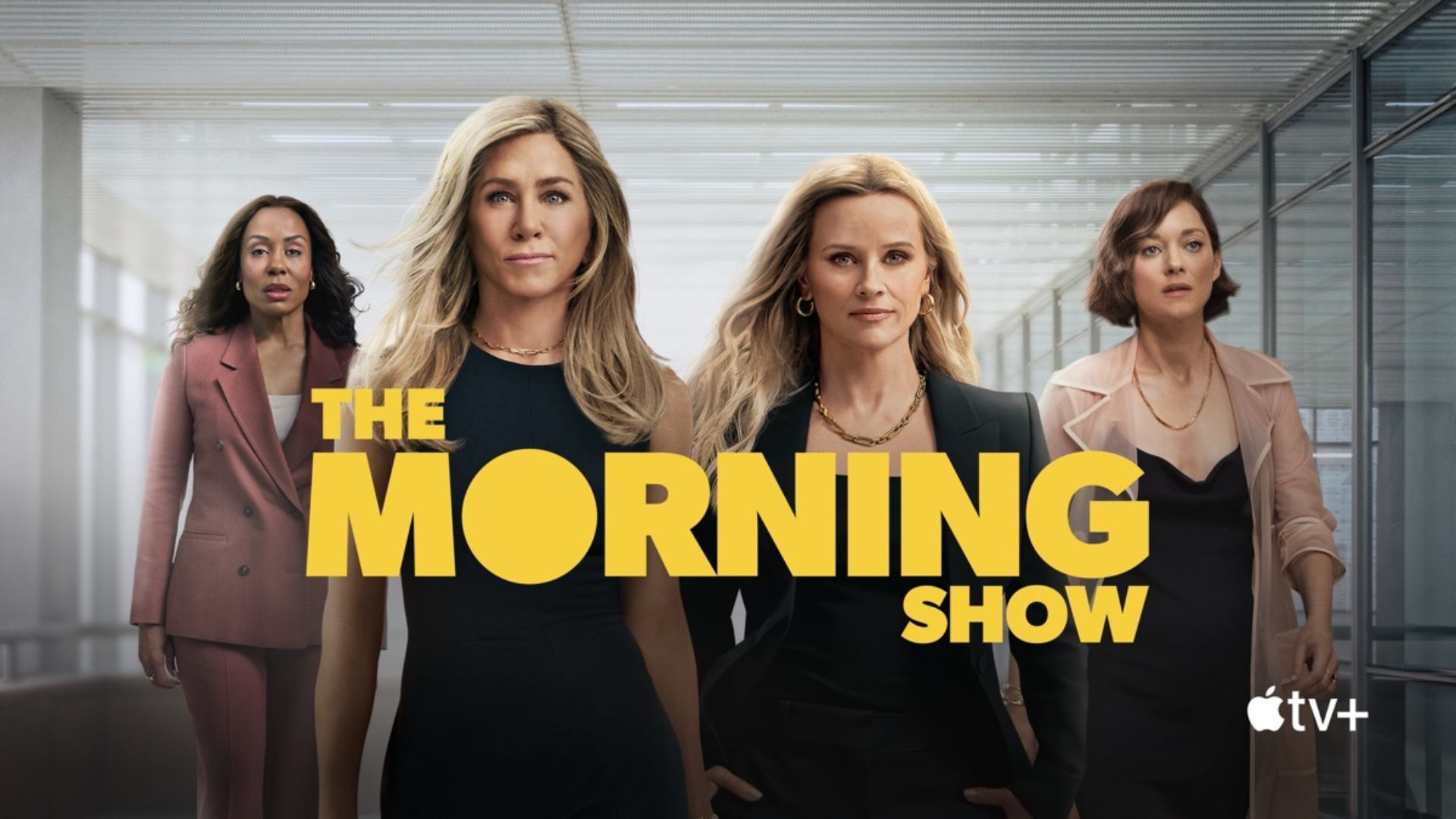 Promotional poster for The Morning Show | Image via Apple TV+