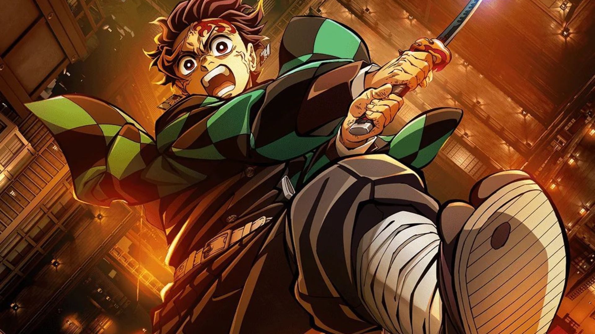 Tanjiro, as seen in the movie