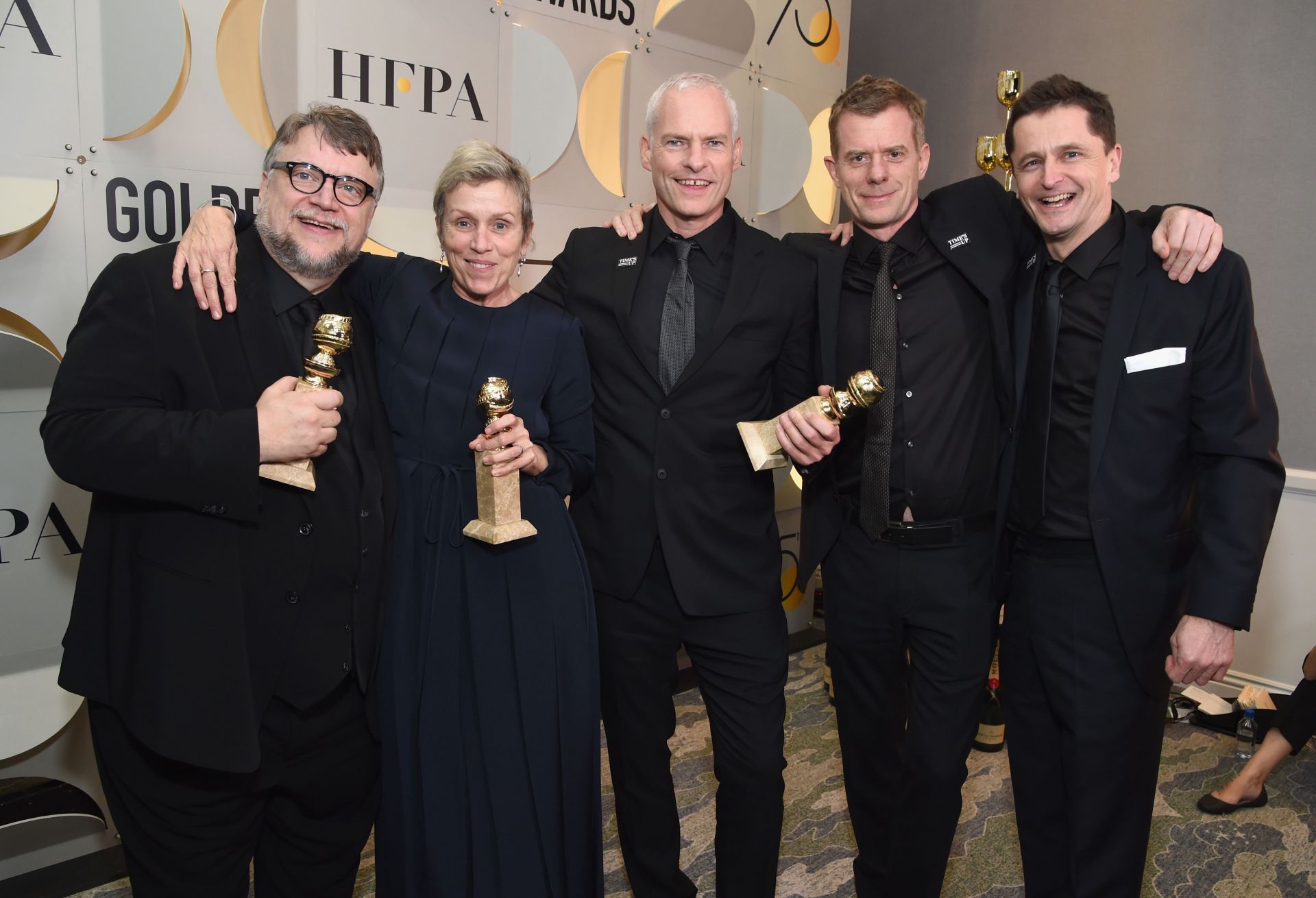 Moet &amp; Chandon At The 75th Annual Golden Globe Awards - Backstage - Source: Getty