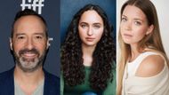 Tony Hale, Ashley Brooke, and Olivia Gill - Cast of Don’t Get High | Images via IMDB