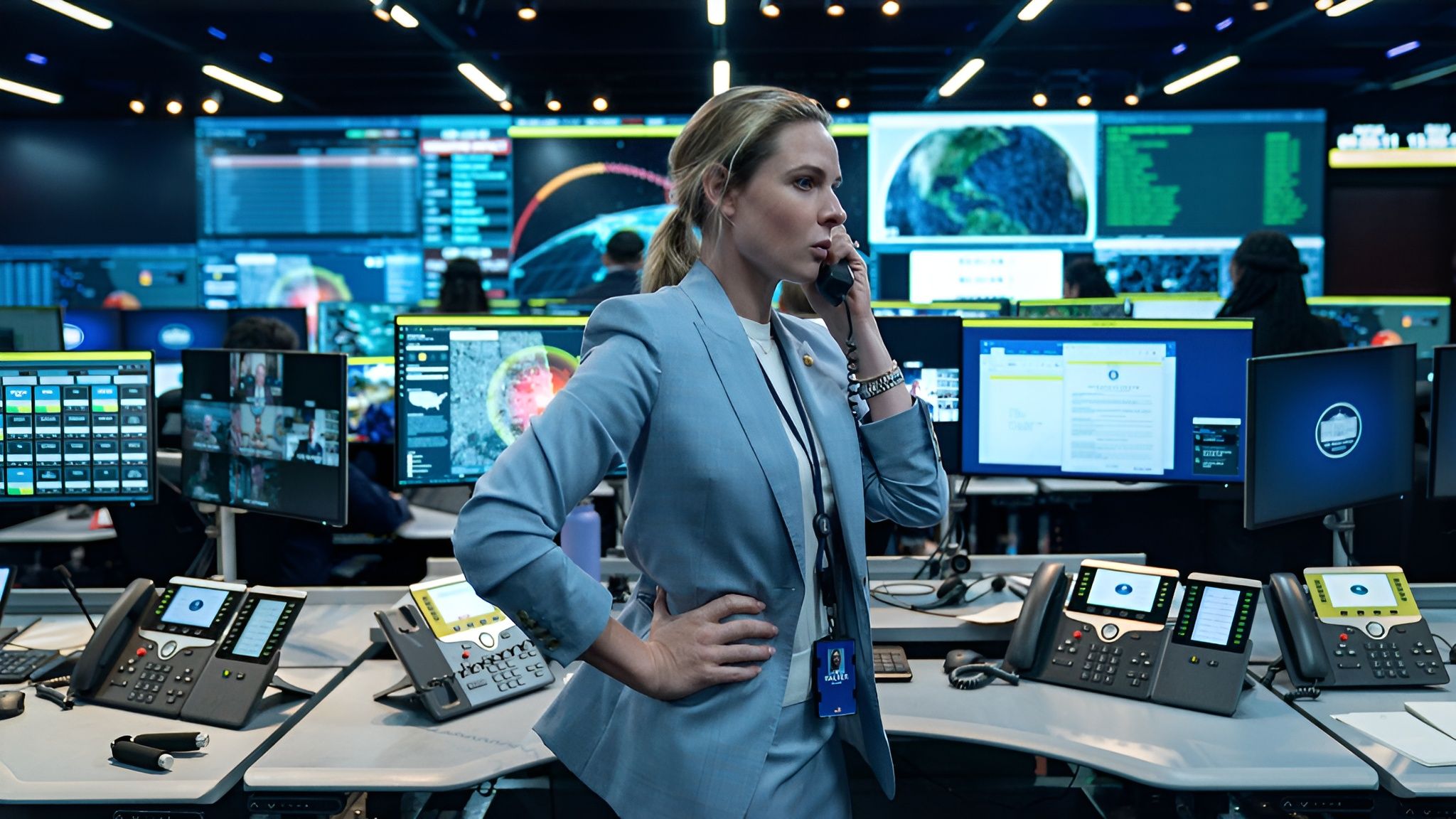 Rebecca Ferguson plays Captain Olivia Walker in Kathryn Bigelow&rsquo;s A House of Dynamite (Image via Instagram/Netflix)