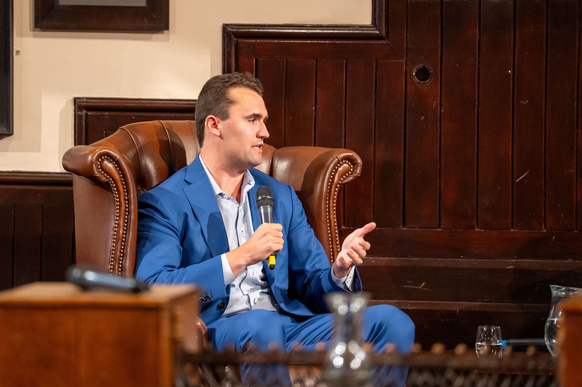Charlie Kirk Speaks At The Cambridge Union - Source: Getty