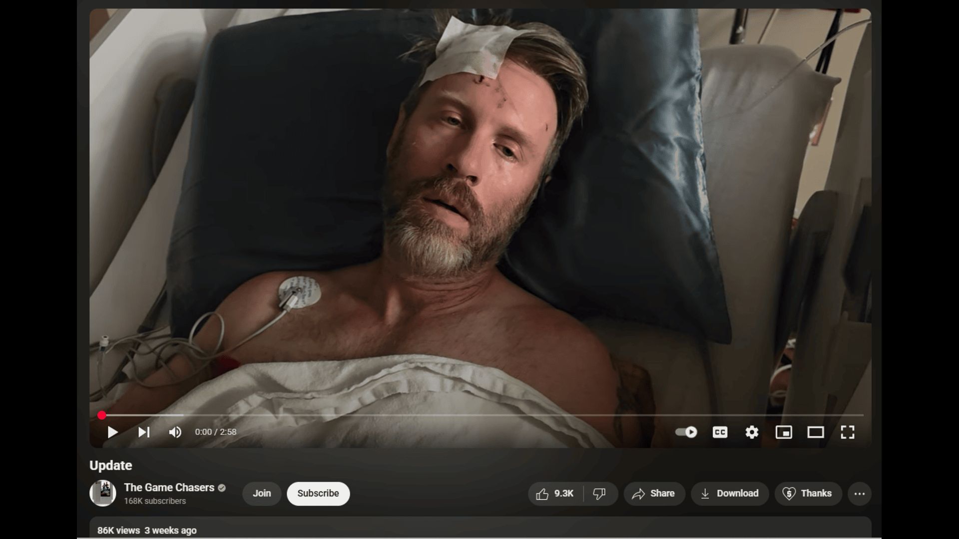 Billy Chaser&#039;s last appearance. (Image via YouTube)