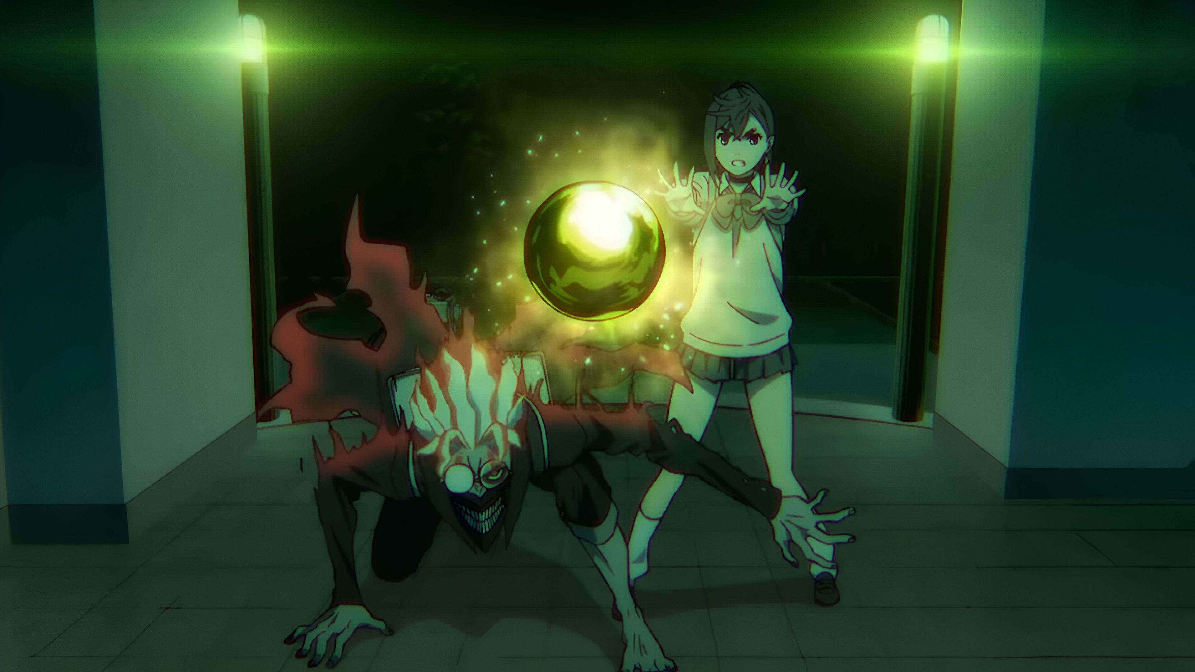Okarun and Momo finds The Golden Ball in Dandadan Season 2 