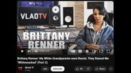 Brittany Renner was raised by her white grandparents. (Image via YouTube)