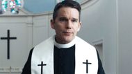 Ethan Hawke plays Reverend Ernst Toller in First Reformed | Image via Apple TV