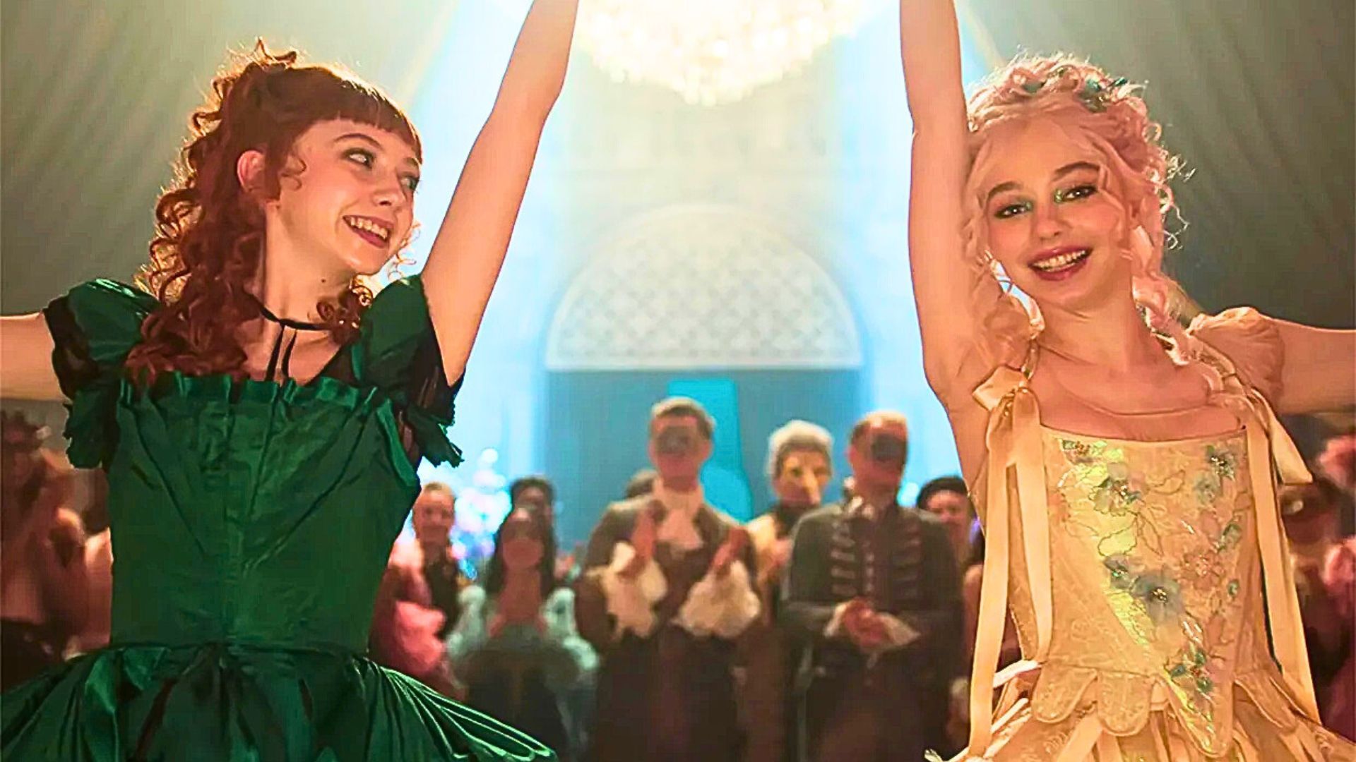 Emma Myers and Evie Templeton in Wednesday Season 2 (Image via Netflix)