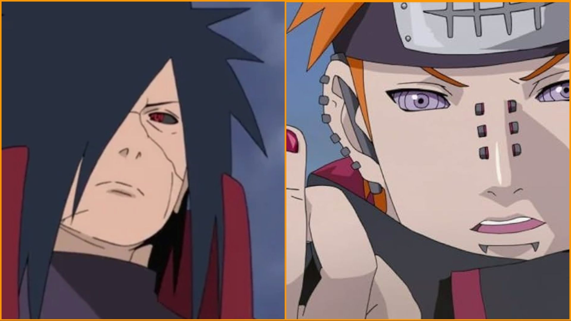 Madara and Pain, as seen in the anime