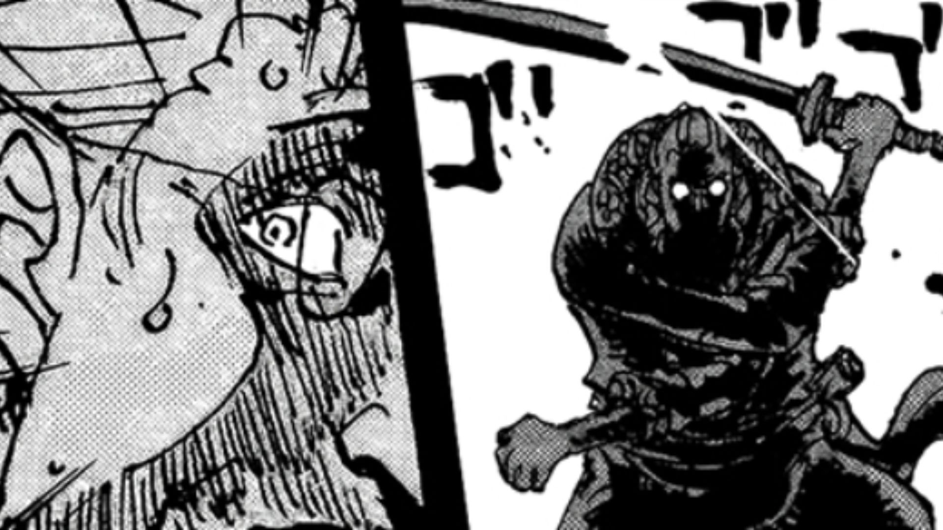 Rayleigh&#039;s epic entrance catches Sommers off guard (Image Source: Shueisha)
