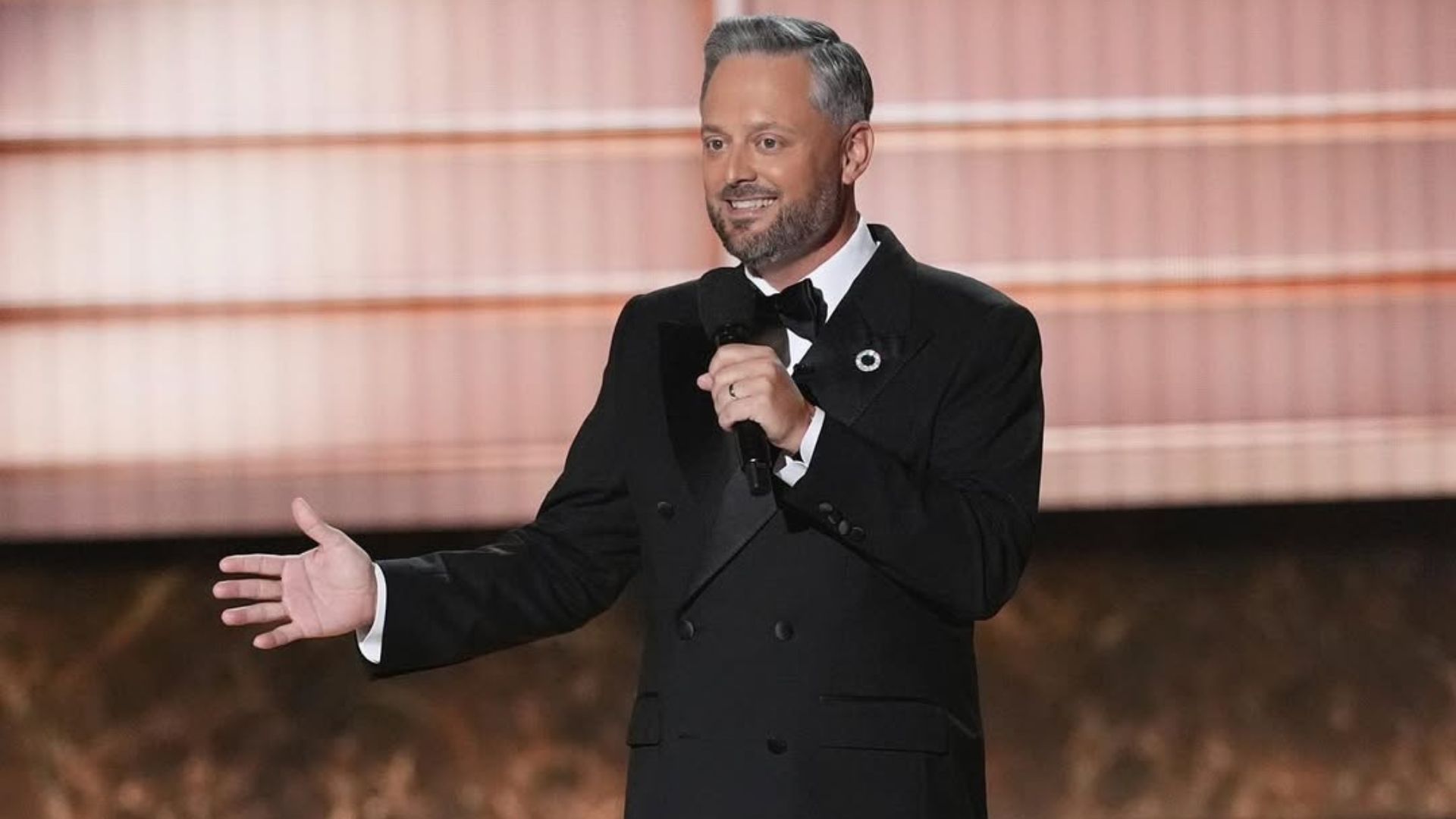 Emmys 2025: Host Nate Bargatze&rsquo;s speech countdown raises $350K (Image via Instagram/@televisionacad)