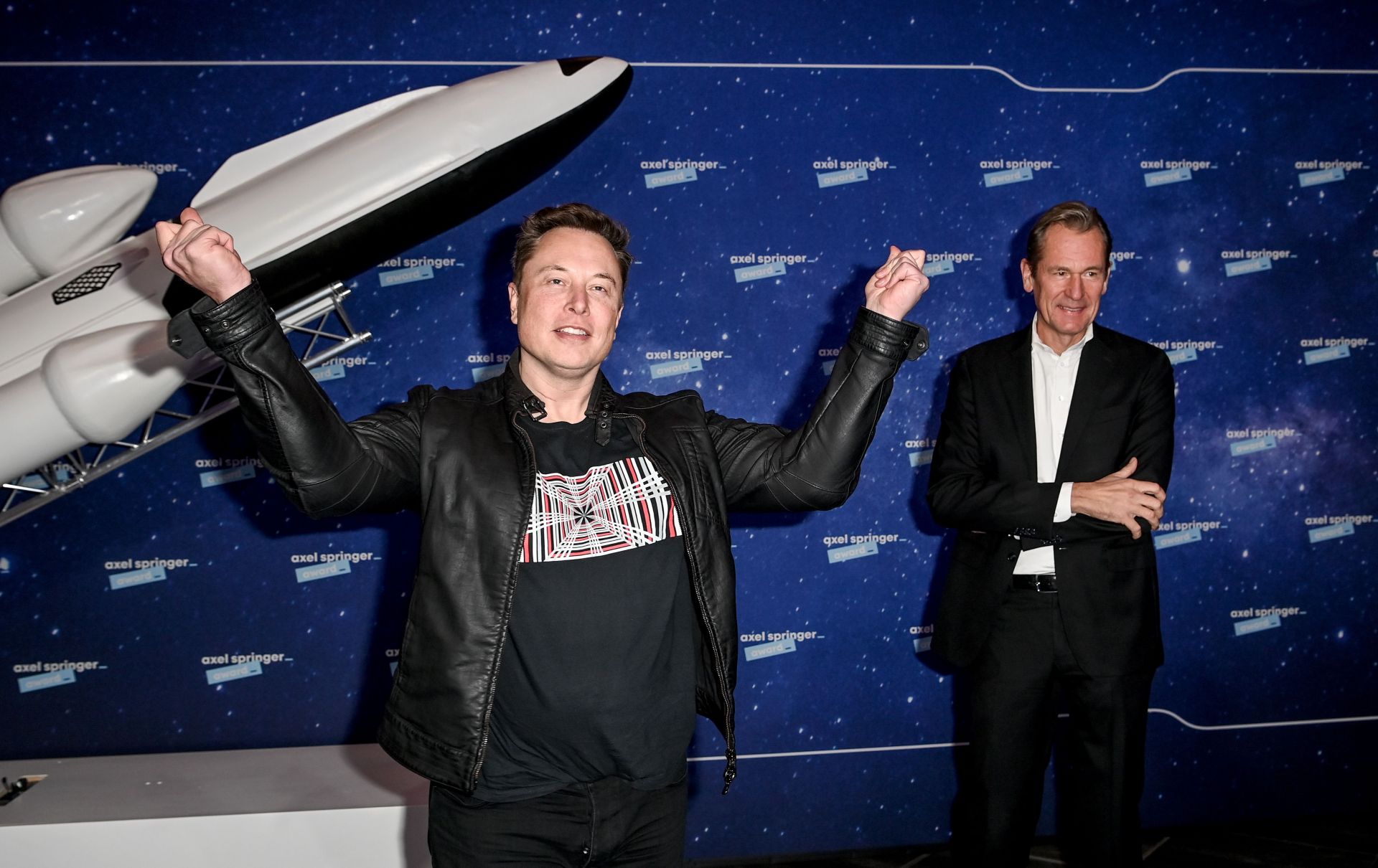 Elon Musk Awarded With Axel Springer Award In Berlin - Source: Getty