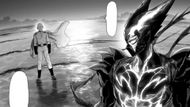 Monster Garou and Saitama (Image Credits: Shueisha)