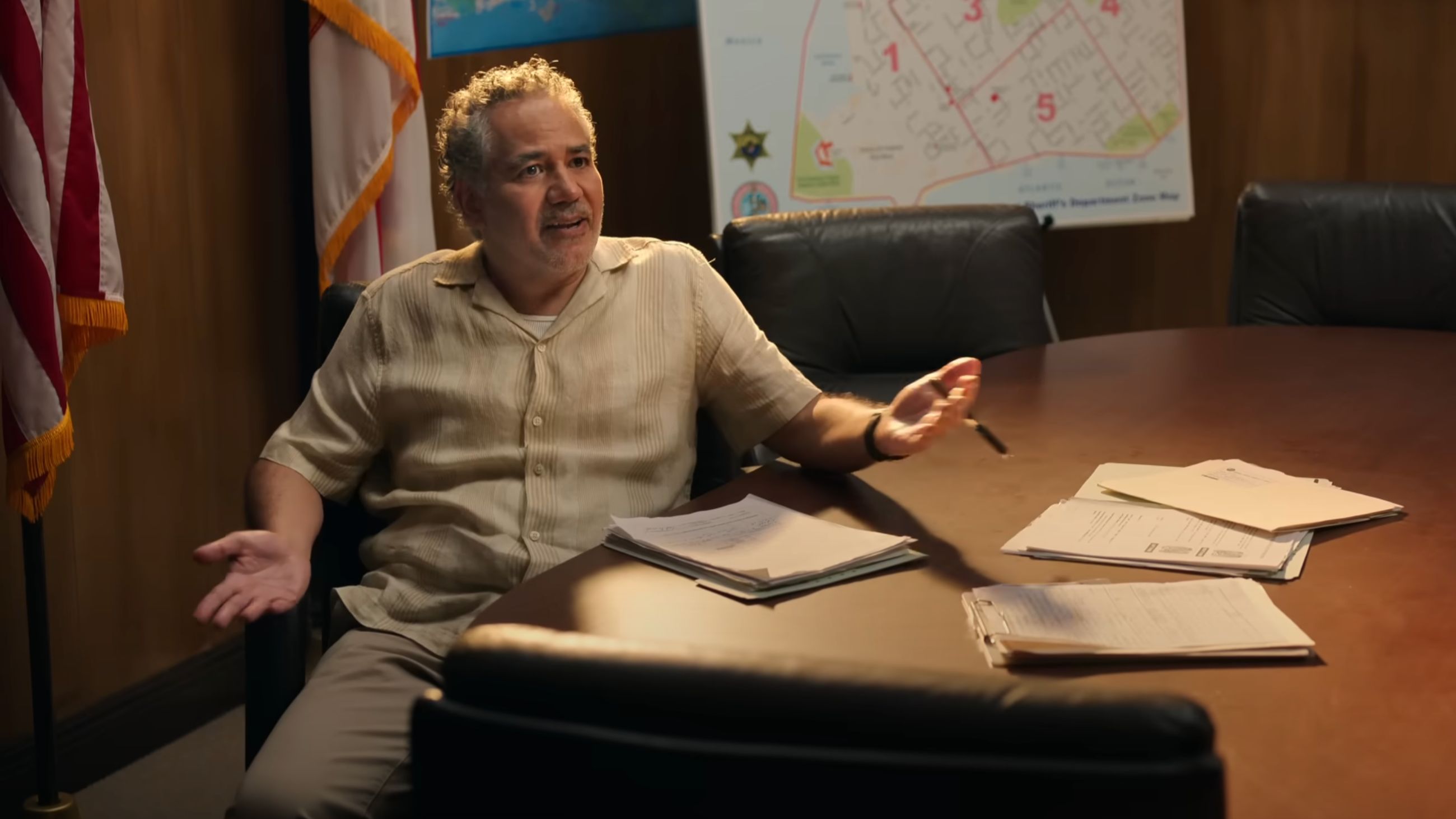 John Ortiz in Bad Monkey (Image via YouTube/Apple TV)