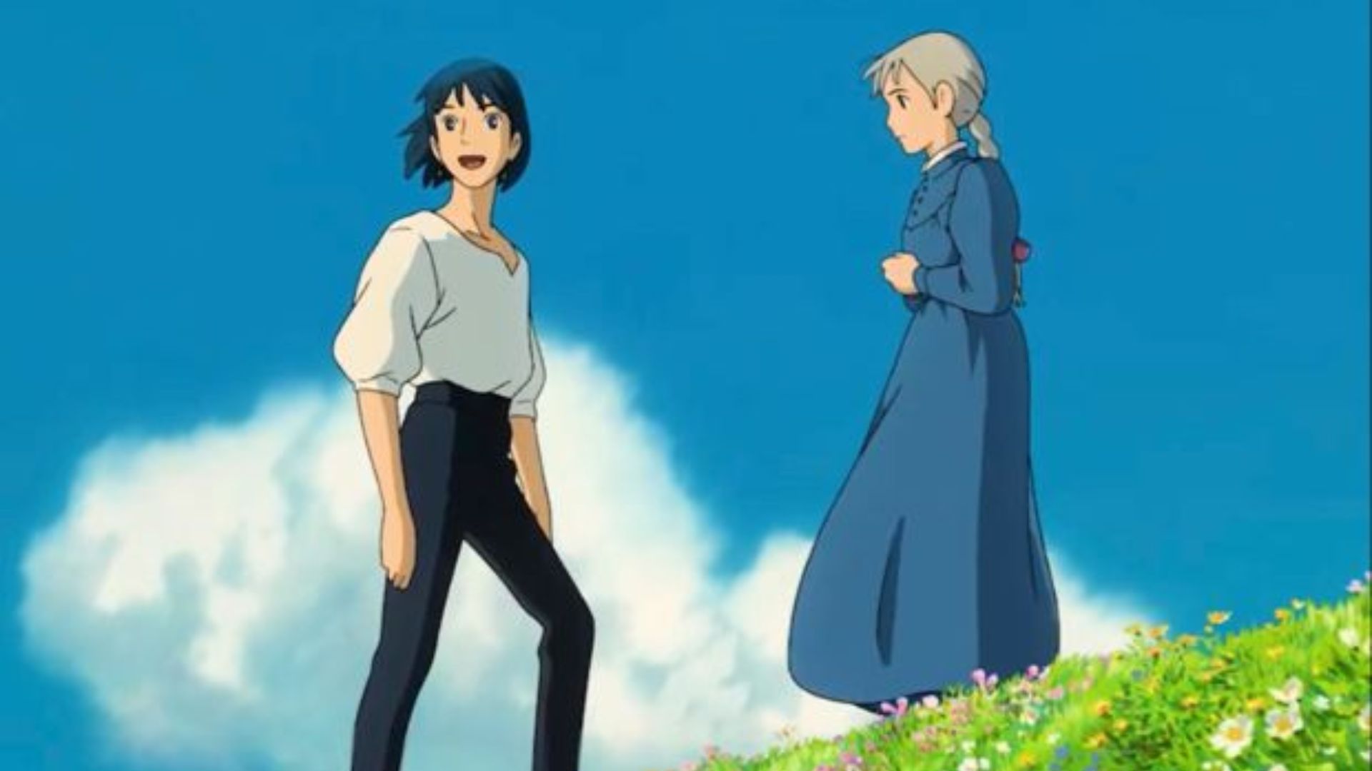 Pendragon and Sophie Hatter (Image Credits: Studio Ghibli)