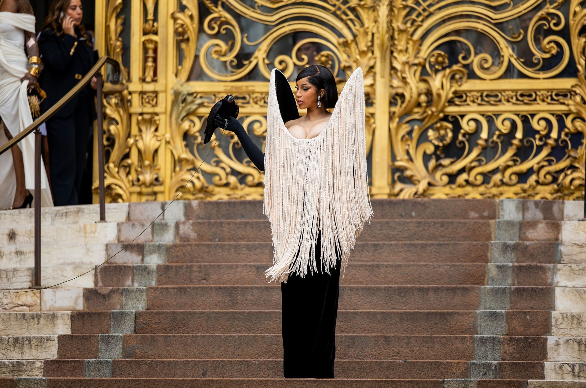 Celebrity Sightings - Paris Fashion Week - Haute Couture Fall/Winter 2025/2026 - Day One - Source: Getty