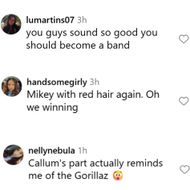 Fans react to 5SOS' post. (Image via Instagram/@5sos)