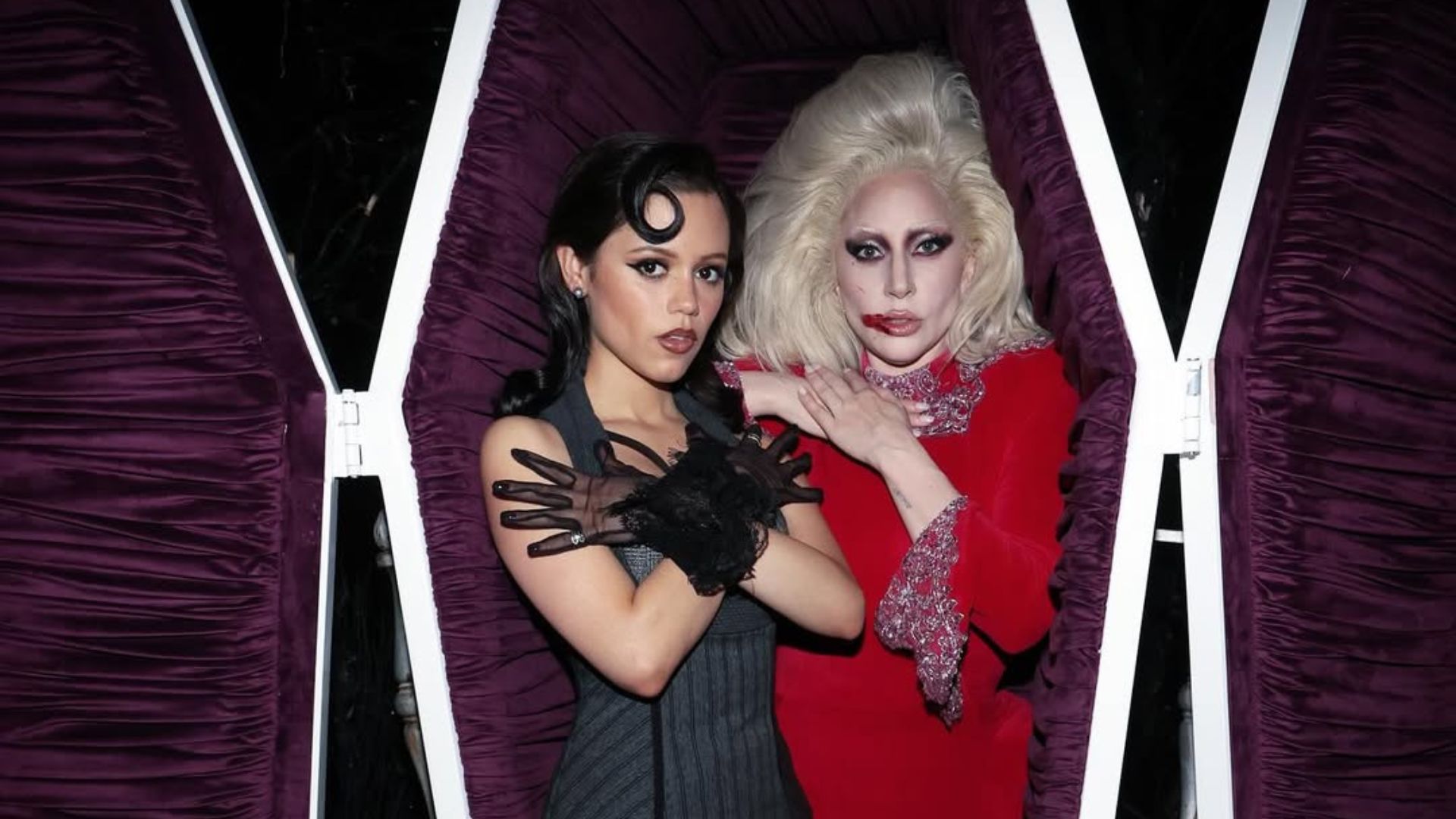 Jenna Ortega and Lady Gaga in Wednesday Season 2 (Image via Instagram.@ladygaga)
