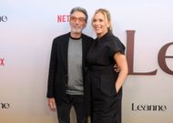 Chuck Lorre and Leanne Morgan at the Los Angeles Premiere of Netflix's “Leanne" - Source: Getty