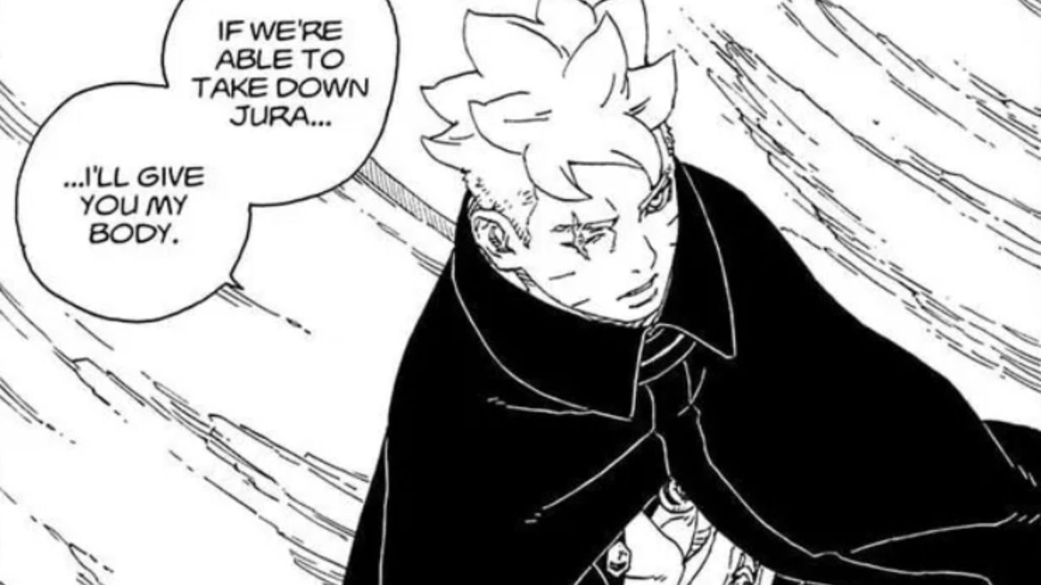 The bold proposition in chapter 25 (Image Source: VIZ)