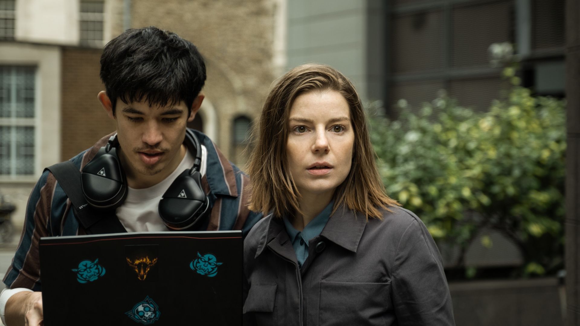 Aimee-Ffion Edwards as Shirley Dander (Right) in Slow Horses | Image via Apple TV