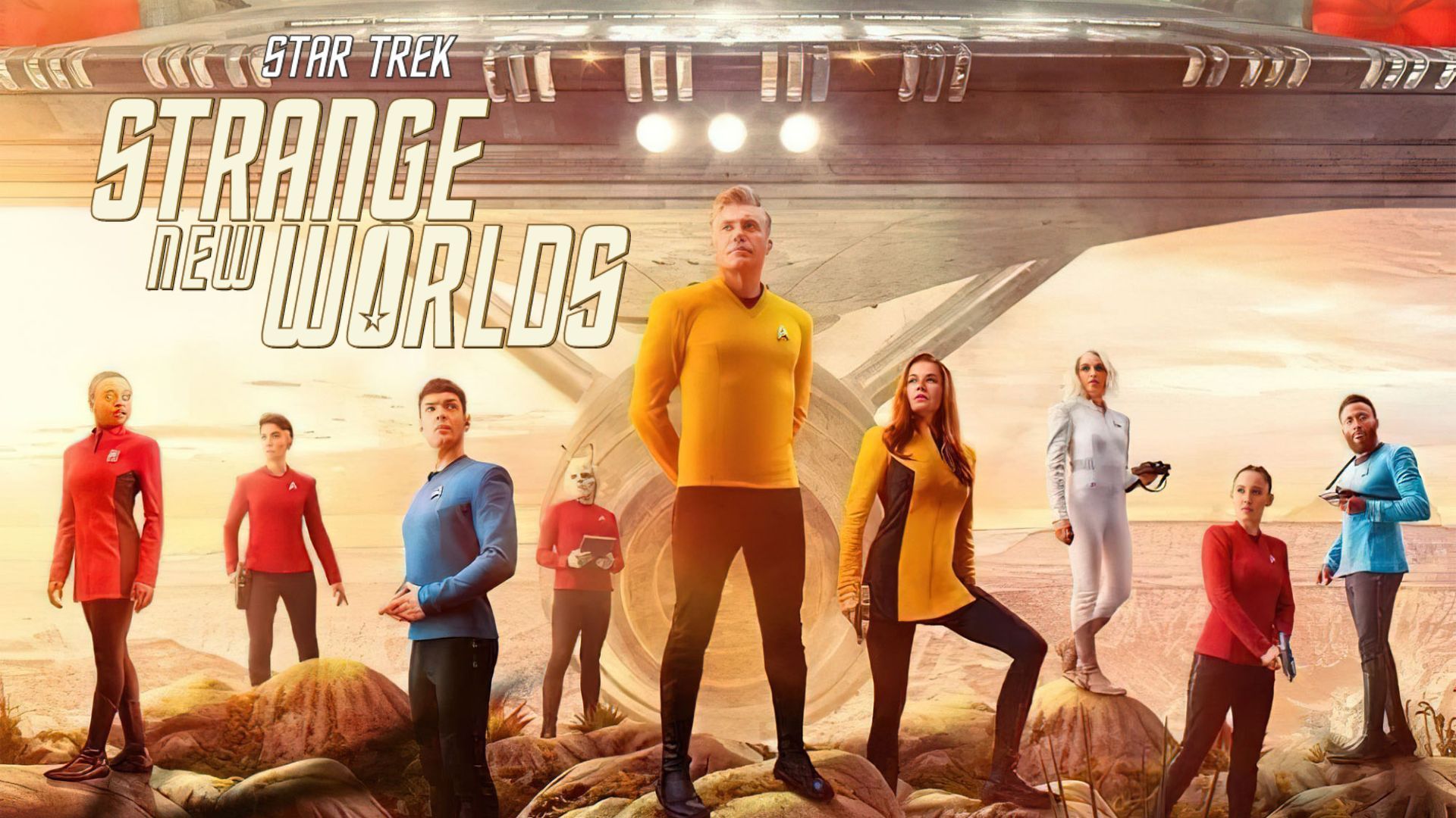 Promotional poster for Star Trek: Strange New Worlds | Image via Paramount+