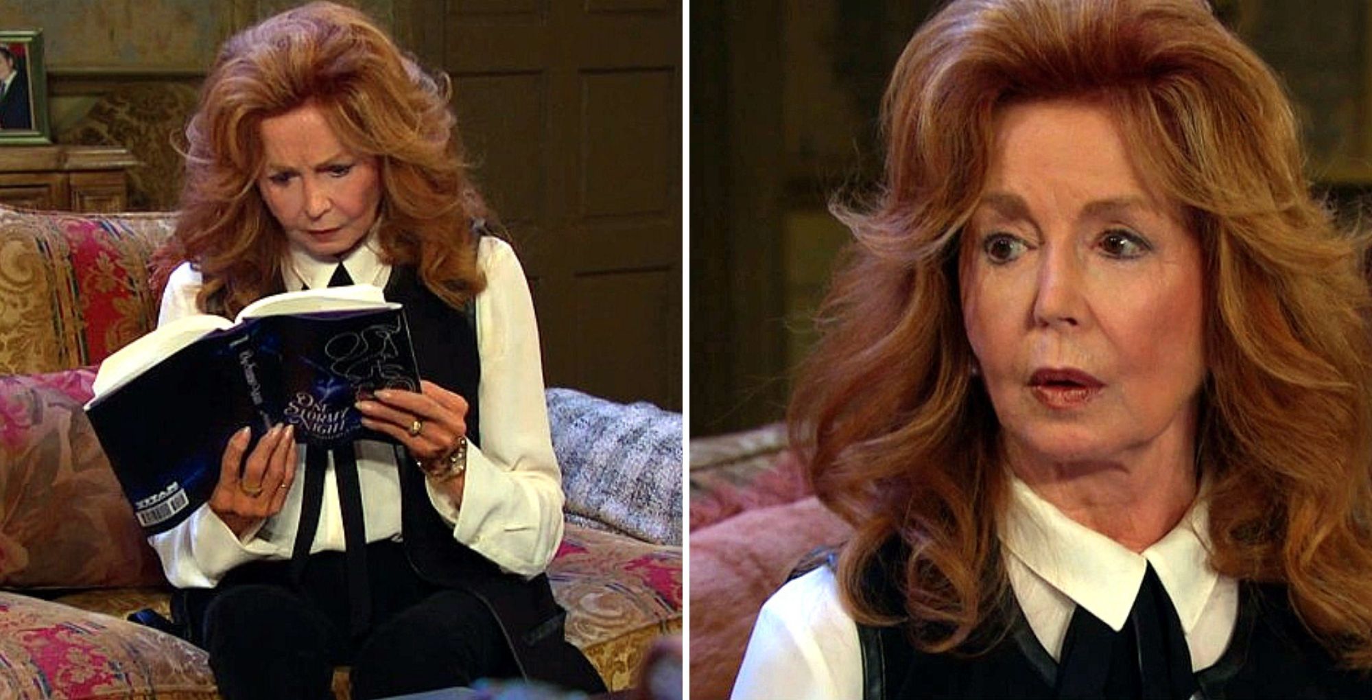 Days of Our Lives&#039; Maggie looking shocked. | Image Source: Peacock