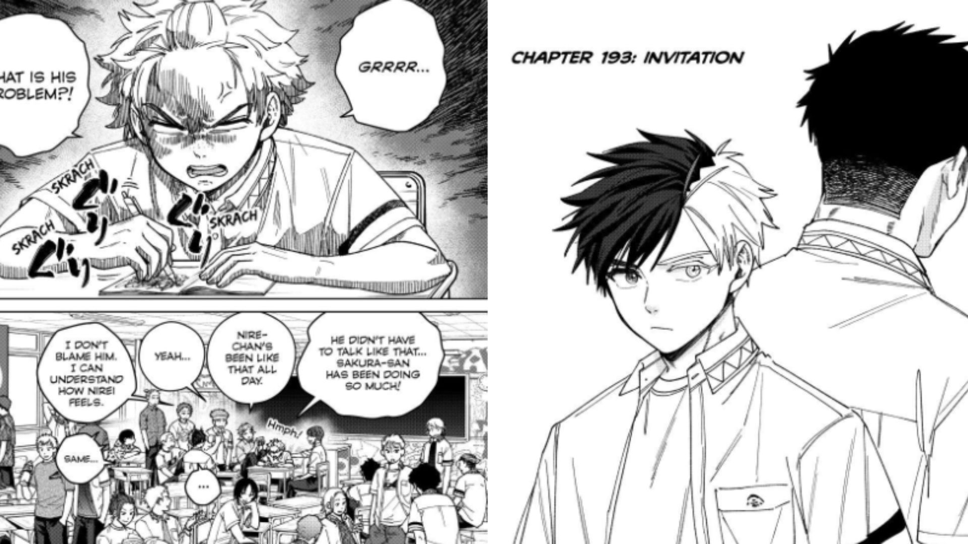 Kirie is still mad at Momojikawa (Image Source: K-Manga)